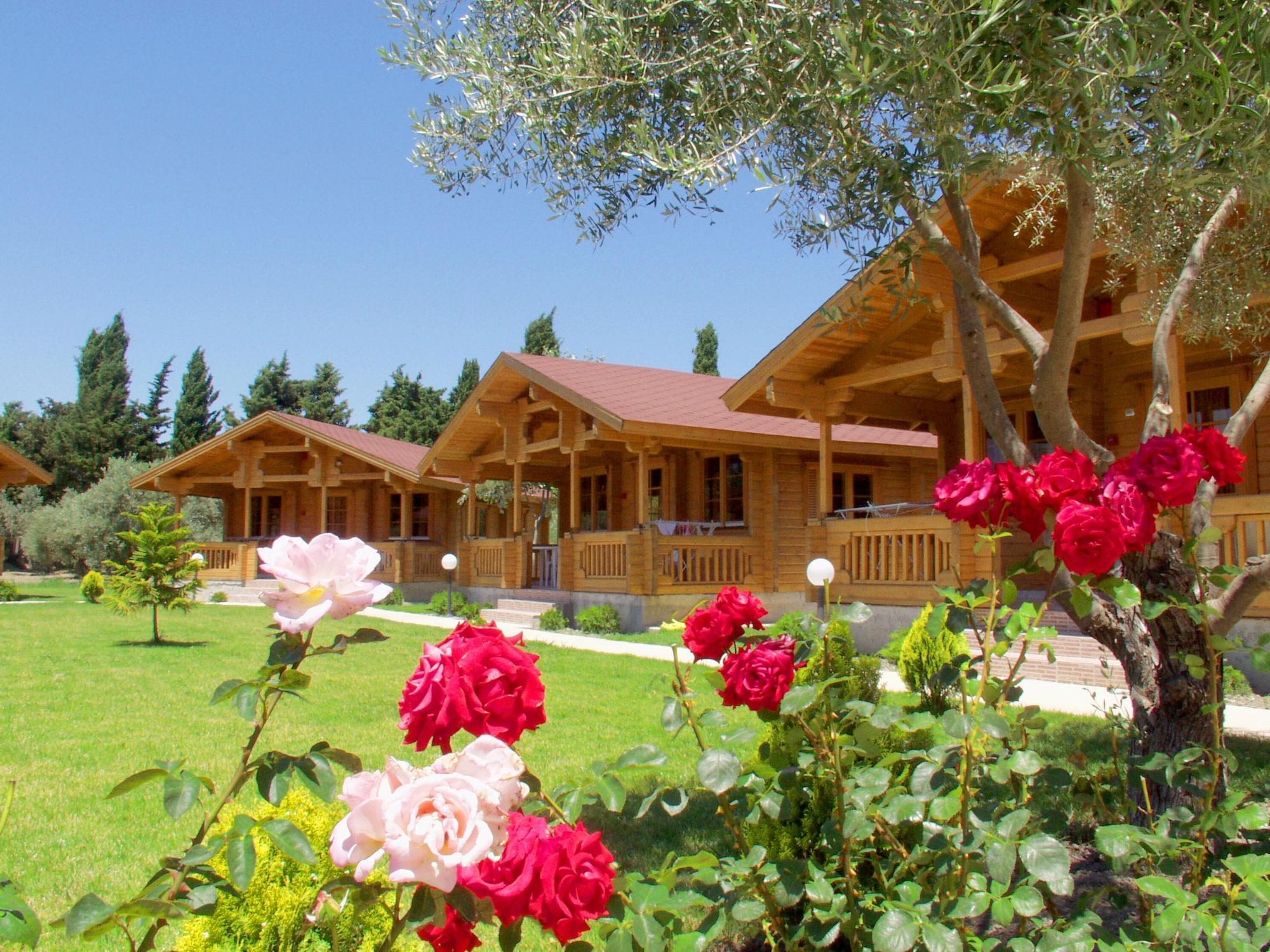 Sandys Studios Apartments And Log Villas Psalidi  Exterior photo